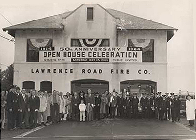 Lawrence Road Fire House  - 1964